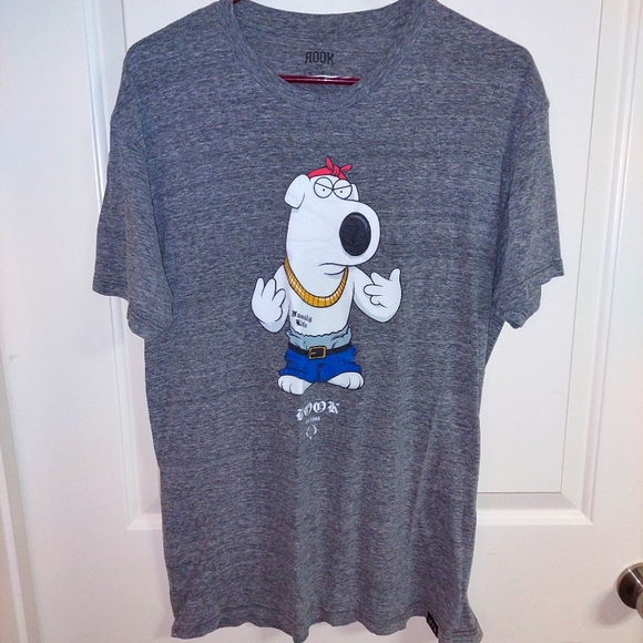 Men's ROOK Family Guy Short Sleeve T-Shirt - (M) - Picture 1 of 3